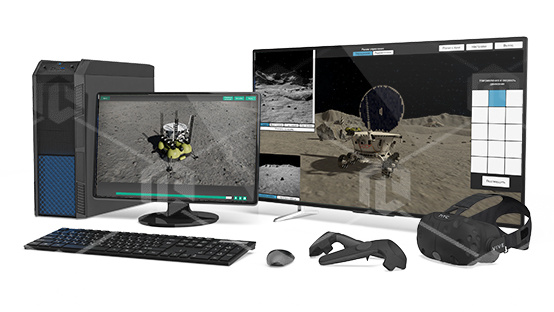 фото Виртуальный программный комплекс «Интерактивная демонстрация исторических миссий и запусков, а также перспективных проектов космических миссий»