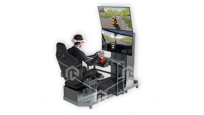 фото Тренажерный комплекс «Изучение устройства сваебойной машины и отработка навыков управления» К3 фото Тренажерный комплекс «Изучение устройства сваебойной машины и отработка навыков управления» К3