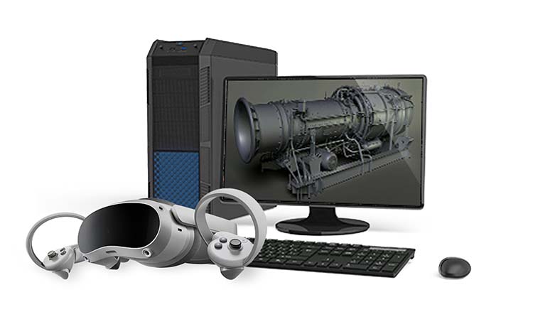 Комплекс «Устройство и принцип работы газотурбинного двигателя ДГ90» К2