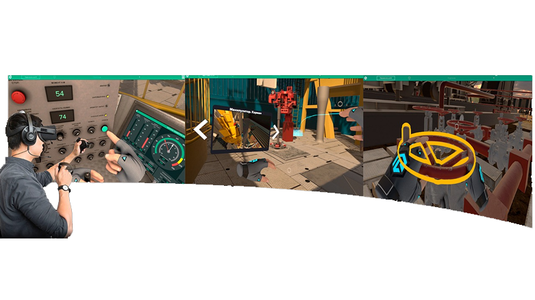 Программно-аппаратный комплекс «Тренажёр-имитатор технологии бурения скважины» К4