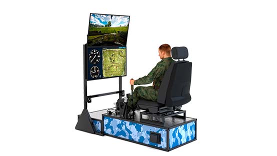 Программно-аппаратный комплекс «Тренажер вождения и стрельбы на танке Т-72» - Базовая К1