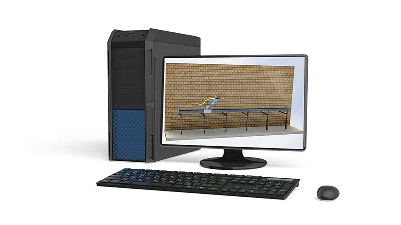 Лабораторный комплекс «Моделирование динамики, алгоритмов управления и навигации различных баллистических и маневрирующих объектов» Упрощенная, K2