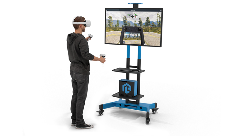 Виртуальный VR-тренажер для отработки навыков обслуживания, предполетной подготовки и эксплуатации БПЛА различных типов