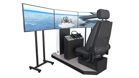 Виртуальный учебный комплекс «Тренажер для отработки навыков судовождения» К3. Максимальная с VR