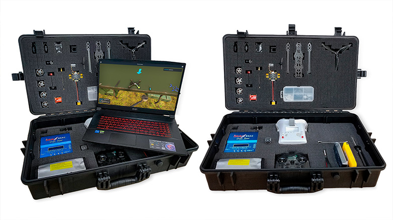 Программно аппаратный учебно-лабораторный комплекс «Сборка программирование и пилотирование БПЛА FPV-типа» К2