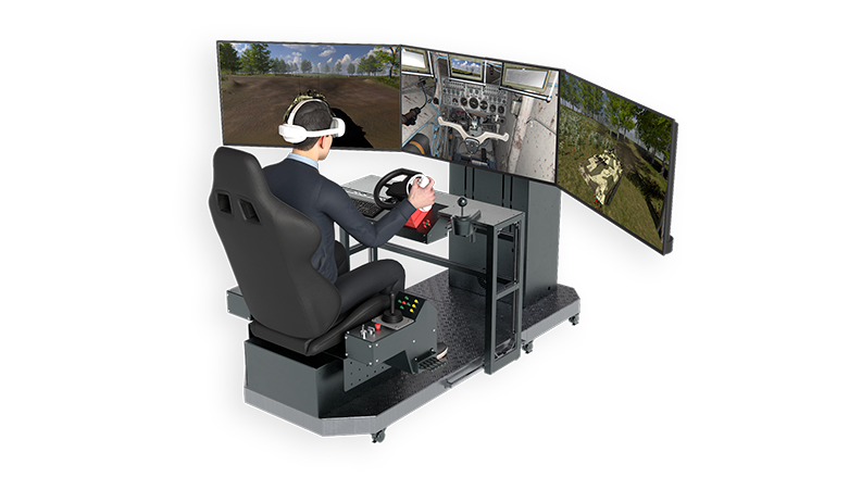 Программно-аппаратный комплекс «Тренажер вождения боевой машины пехоты (БМП)» - Расширенная К3