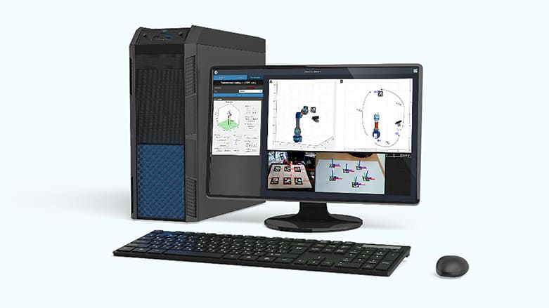 Учебно-лабораторный комплекс для отработки применения систем технического зрения при посадке объекта на площадку