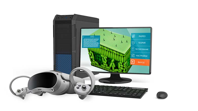 Виртуальный учебный комплекс «Наглядная биология PL-BiologyVR» Максимальная, К3
