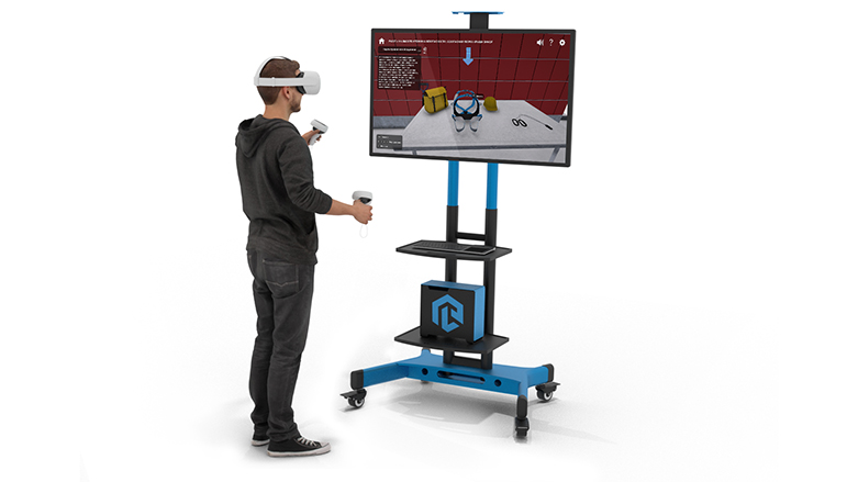 Виртуальный VR тренажер «Работы на высоте и техника безопасности» К2