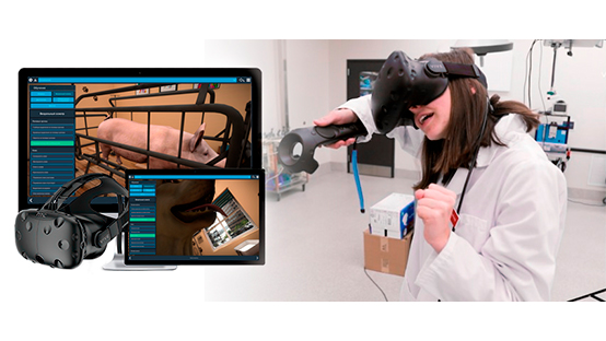 Виртуальный учебный комплекс «Процедурный тренажер ветеринарного врача» К1