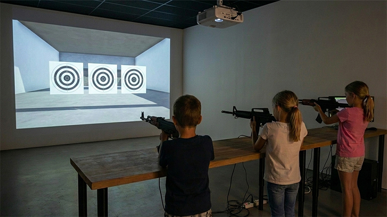 Интерактивный лазерный тир с конструктором стрелковых упражнений Базовый