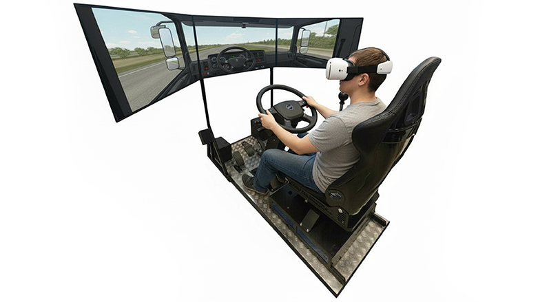 «Программно-аппаратный комплекс «Тренажер управления автомобилем КАМАЗ-5350/4350/УРАЛ-4320» Расширенная - К2