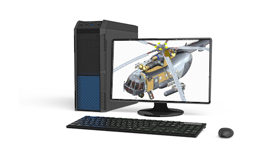 Виртуальный учебный комплекс «Электрооборудование и системы электроснабжения вертолета Ми-8»