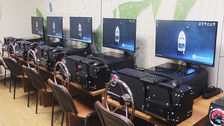 Виртуальный учебный комплекс «Тренажер для отработки навыков судовождения» К1. Ультра лайт