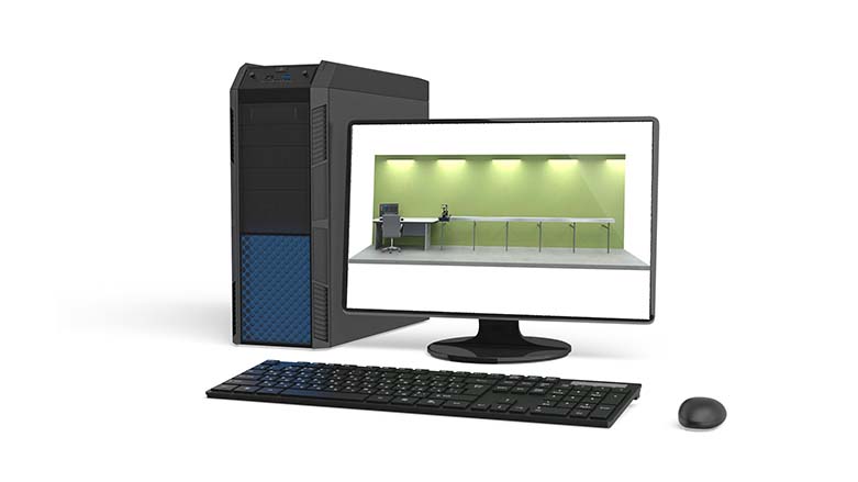 Лабораторный комплекс «Моделирование динамики, алгоритмов управления и навигации различных баллистических и маневрирующих объектов» Облегченный