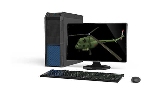 Виртуальный учебный комплекс «Электрооборудование и системы электроснабжения вертолета Ми-2»