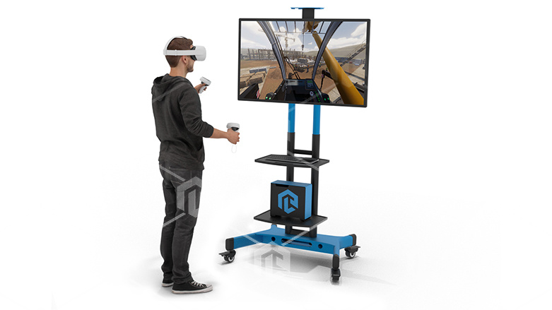 фото Виртуальный учебный комплекс «Техника безопасности при работе машиниста крана» К2