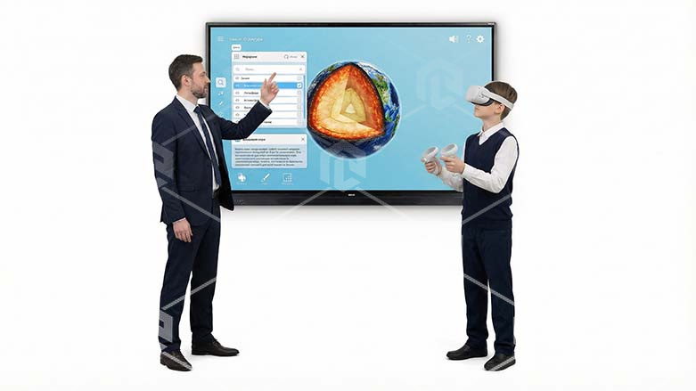 фото Интерактивная панель «Познание: Школьная программа»