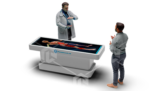 фото Интерактивный анатомический стол PL-Anatomy Tab Duo (Полноростовый 43 металл-пластик)