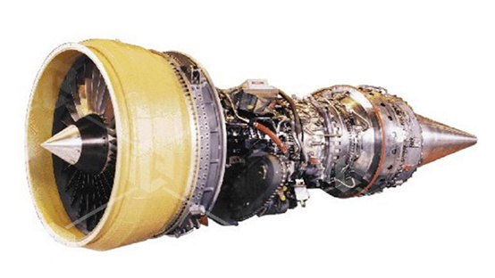 фото Действующий макет "Турбореактивный двигатель GE CF34"