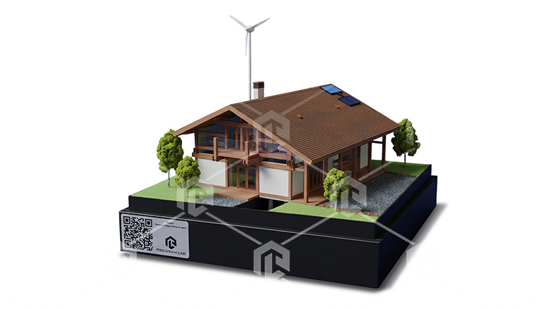 фото Макет «Энергосберегающий дом»