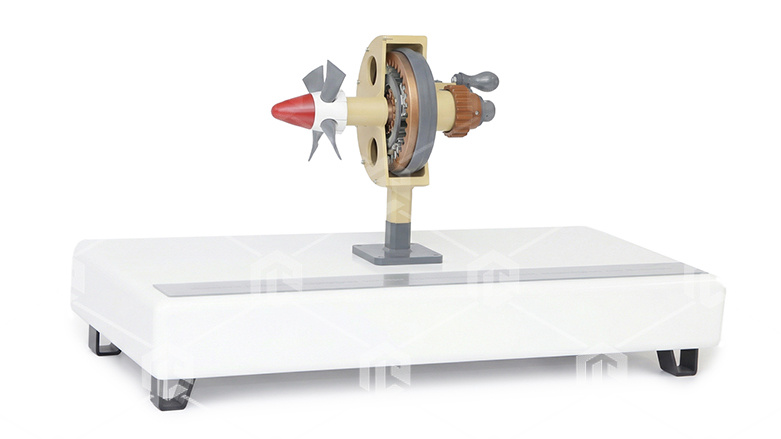 фото Интерактивный действующий макет "Система измерения крутящего момента турбовального двигателя, планетарный тип передачи"