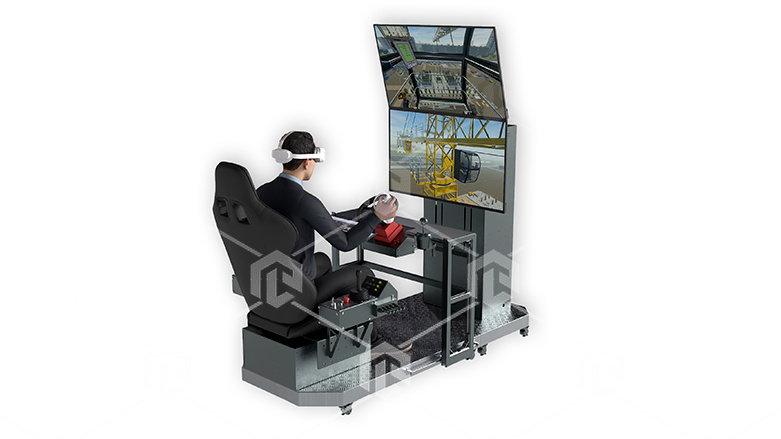 фото Тренажерный комплекс «Изучение устройства башенного крана и отработка навыков управления»