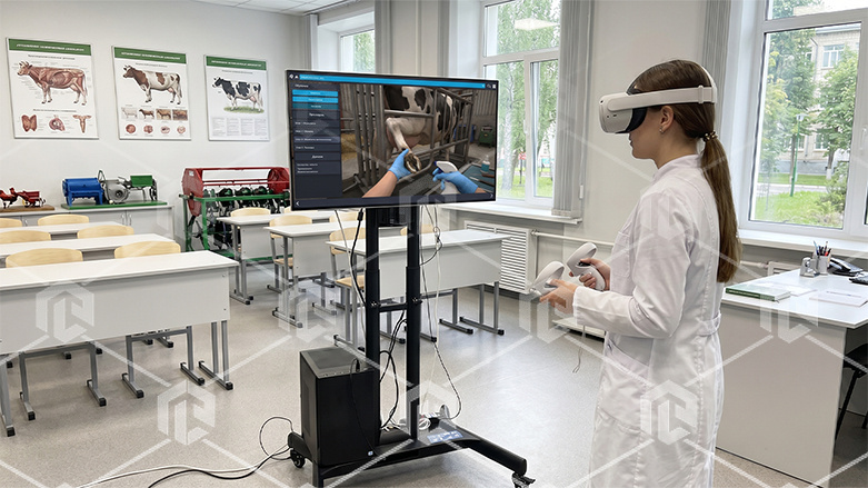 фото Процедурный VR-тренажер "Методы ухода за КРС"