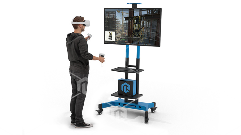 фото Виртуальный VR тренажер «Работы на высоте и техника безопасности» К2