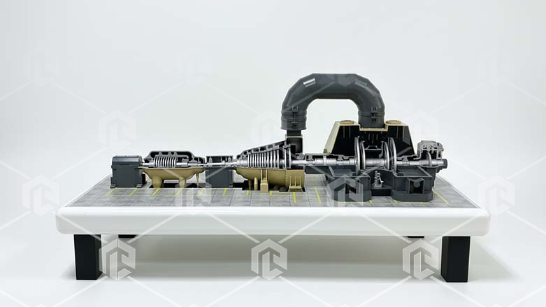 фото Наглядный макет «Разрез паровой турбины ТЭЦ»