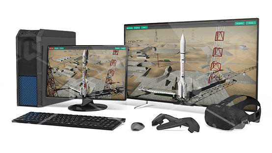 Специализированный виртуальный комплекс Виртуальный учебный комплекс «Устройство и конструкция ракет-носителей семейства "Протон"»