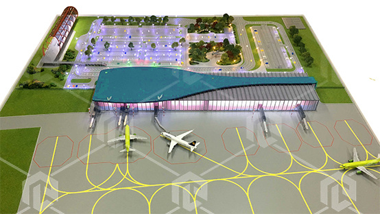 фото Интерактивный действующий макет  "Аэропорт"