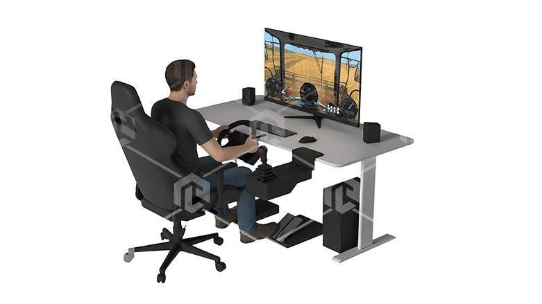 фото Тренажерный комплекс «Изучение устройства зерноуборочного комбайна и отработка навыков управления» К1