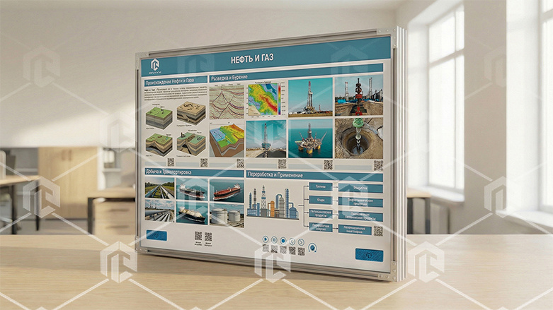 фото Интерактивный стенд-планшет "Нефть и газ"