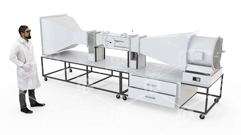 фото Стенд «Малогабаритная аэродинамическая труба» Модель 300