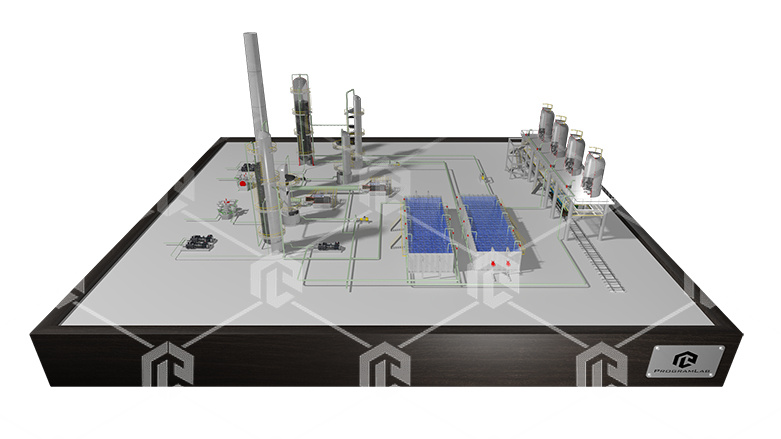 фото Наглядный макет "Установка производства нефтяного битума"