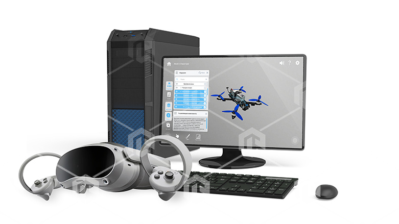 фото Программно-аппаратный комплекс ФГОС ОБЗР-VR К1