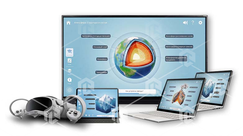 фото Интерактивное наглядное 3D пособие «Познание: География»