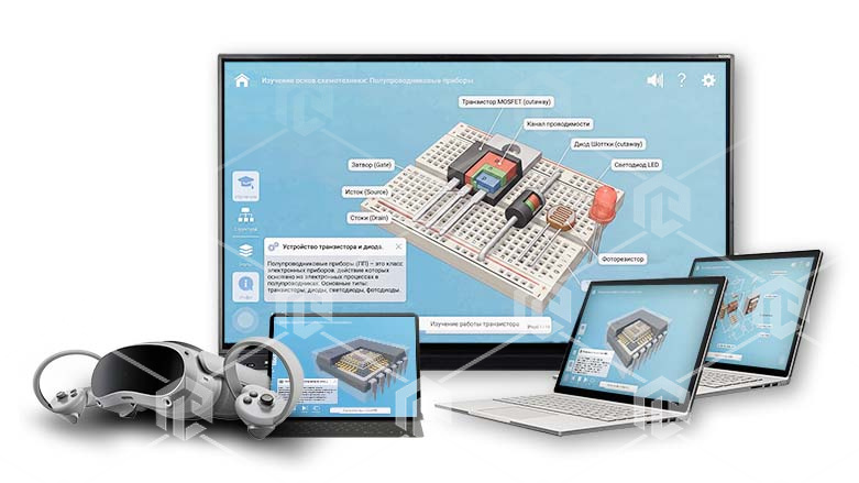 фото Интерактивное наглядное 3D пособие «Познание: Основы схемотехники»