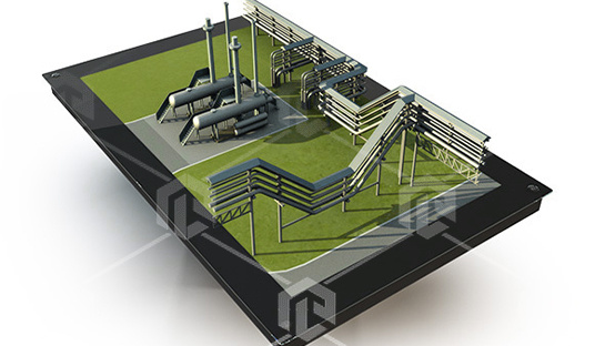 фото Интерактивный макет "Подземное хранилище газа"
