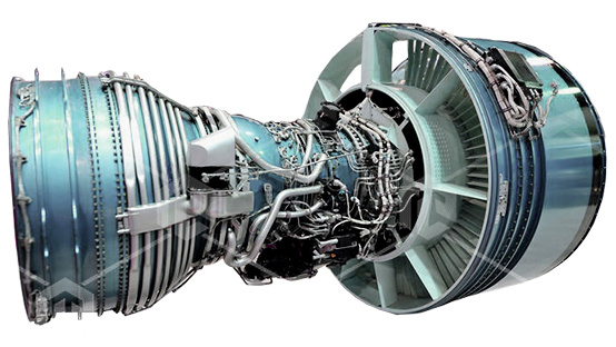 фото Действующий макет "Турбореактивный двигатель Pratt & Whitney PW4000"