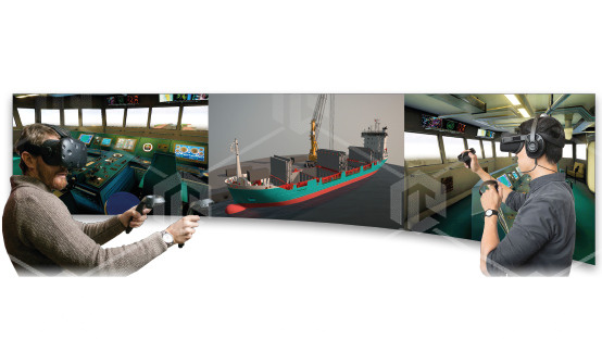 фото Виртуальный учебный комплекс "Виртуальное судно - контейнеровоз"