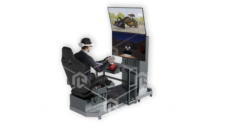 тренажер симулятор фронтального погрузчика