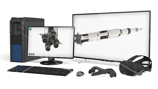 фото Виртуальный программный комплекс «Устройство и конструкция ракеты-носителя Saturn V»