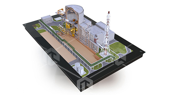 фото Интерактивный макет "Атомная электростанция"