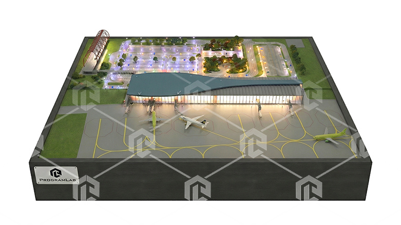 фото Интерактивный действующий макет  "Аэропорт"