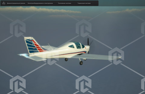 фото Виртуальный учебный комплекс «Электрооборудование и электроника легкомоторных самолетов»