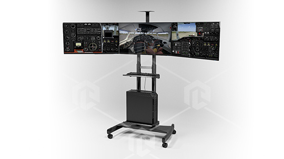 фото Виртуальный программный комплекс «Процедурный тренажер рабочих мест курсантов штурманов самолета Ан-26Ш»