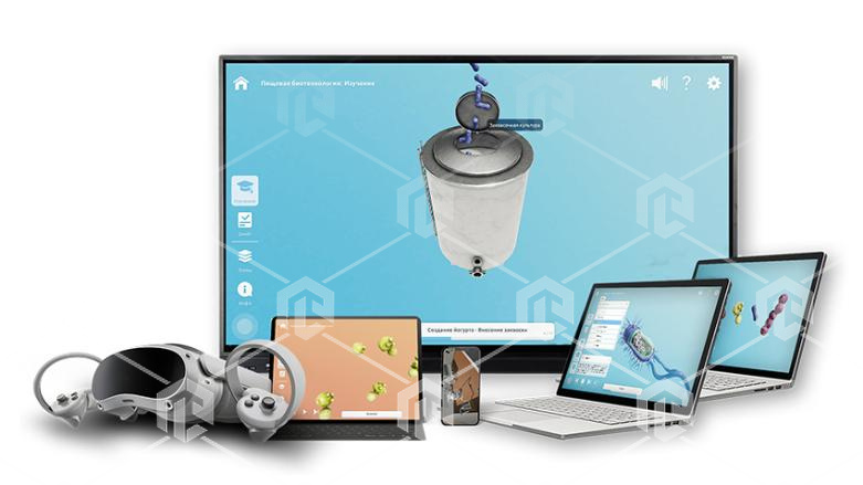 фото Интерактивное наглядное 3D пособие «Познание: Биотехнологии и пищевое производство»