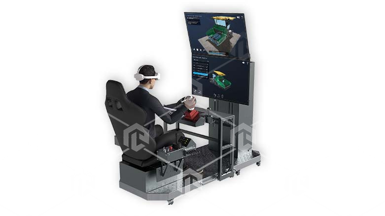 симулятор асфальтоукладчика